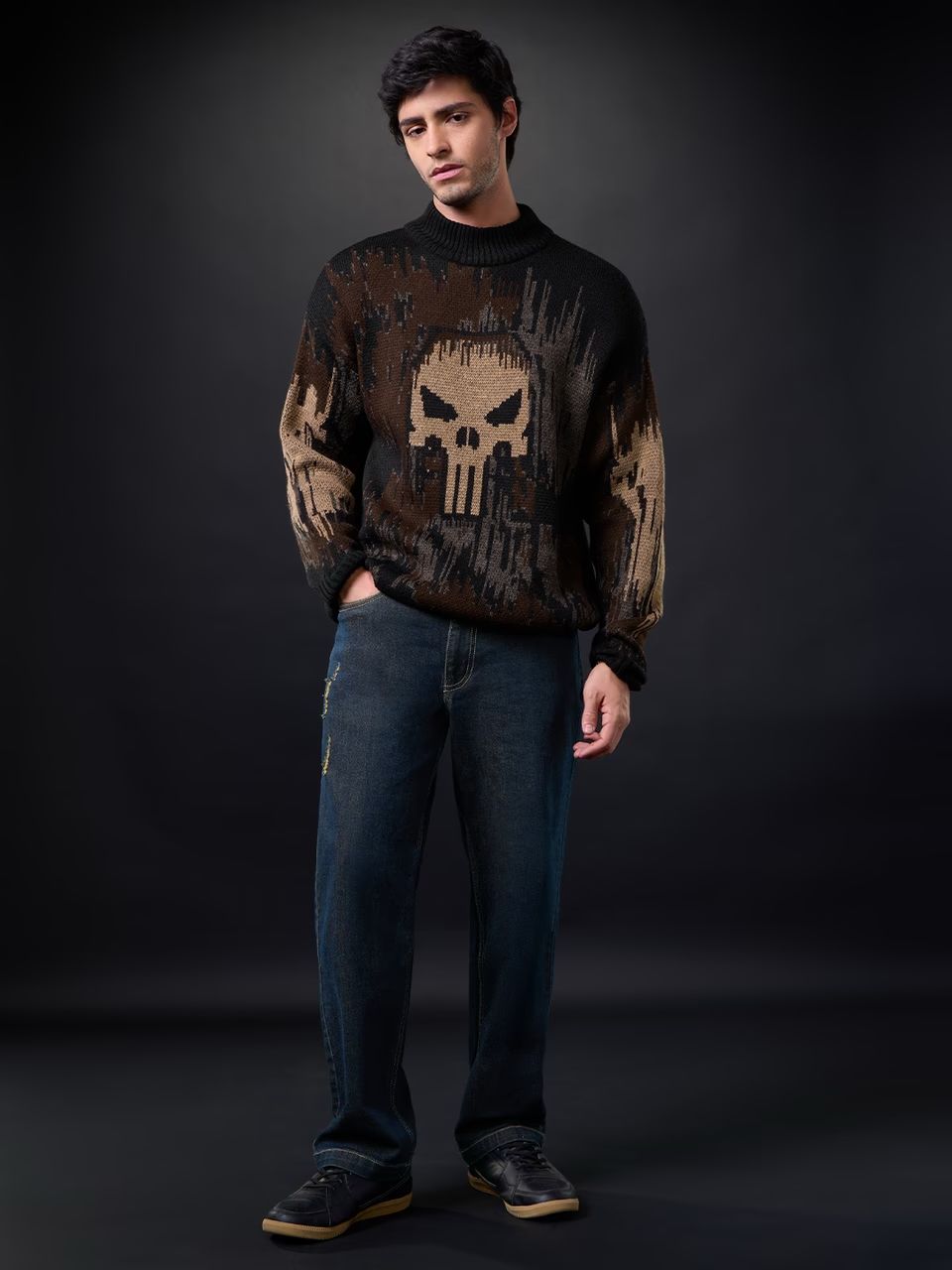 Men Printed Round Neck T-Shirt